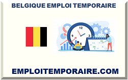 BELGIQUE EMPLOI TEMPORAIRE 2025