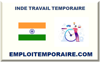 INDE TRAVAIL TEMPORAIRE 2025